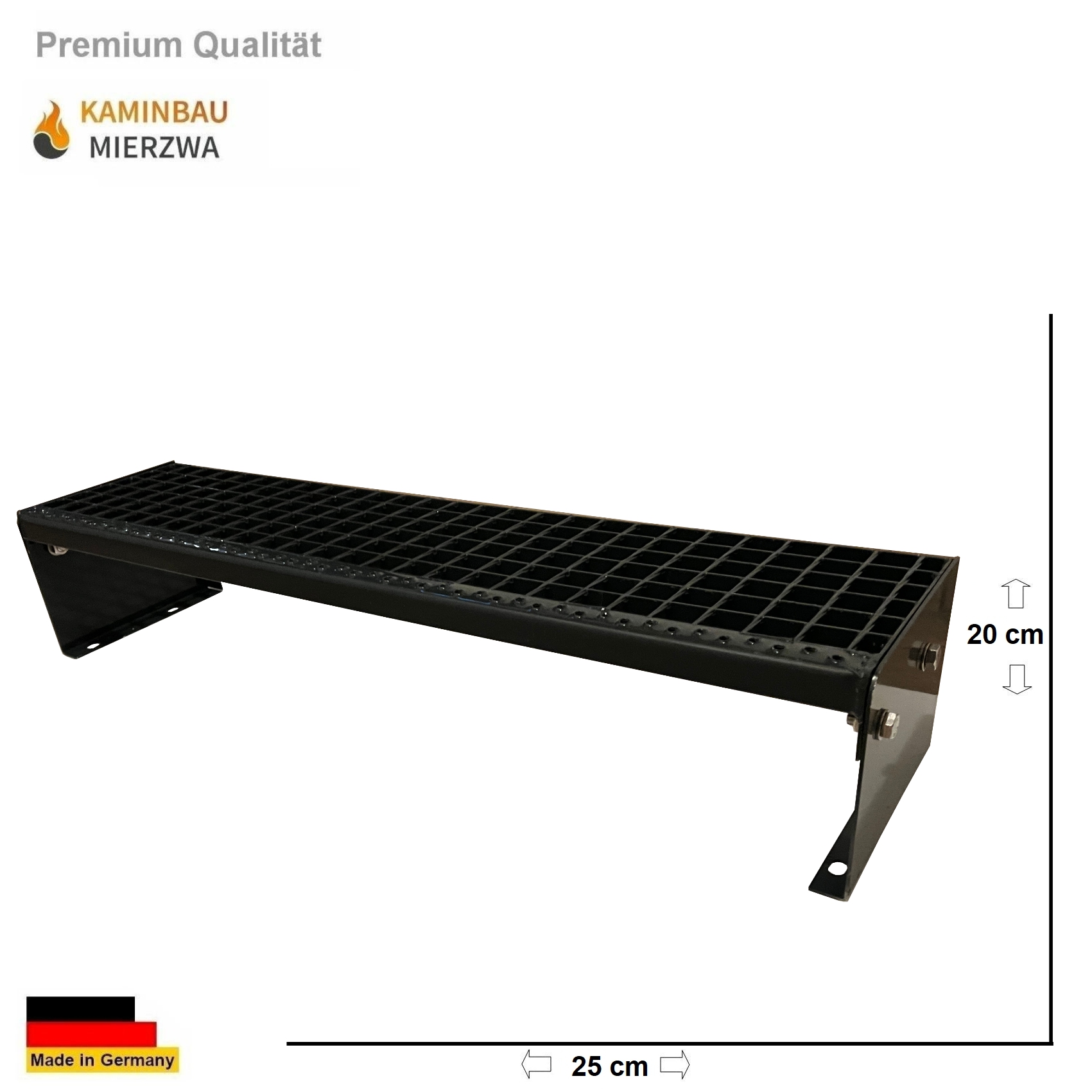 Außen Stahltreppe Freistehend 1 Stufe 20cm Verzinkt & Komplett Pulverlackiert Außen Stahltreppe Freistehend 1 Stufe 20cm Verzinkt & Komplett Pulverlackiert